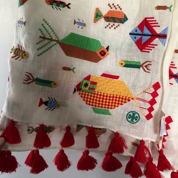 Tory Burch scarf - Picture 3 of 3